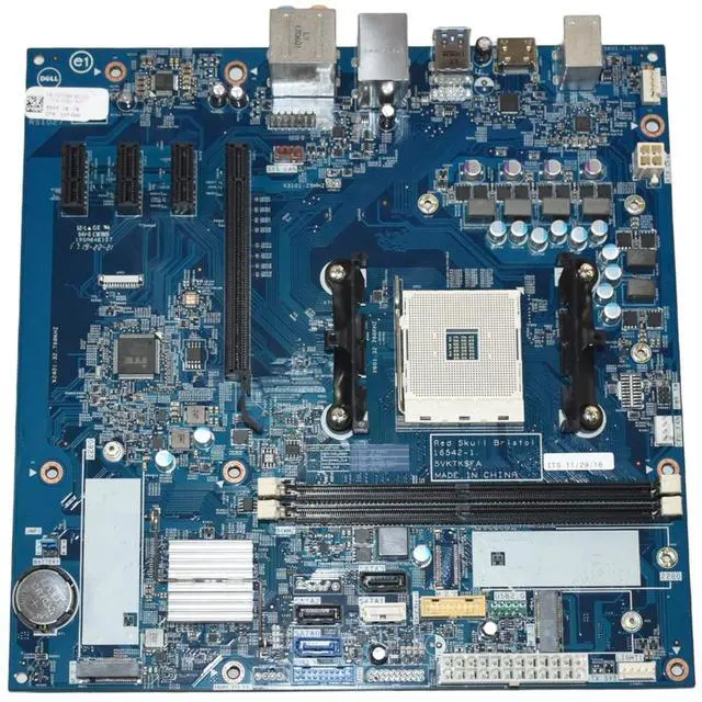 Alt view image 5 of 6 - Dell Inspiron 5675 AM4 Red Skull Bristol 16542-1 DDR4 Desktop Motherboard XFRWW