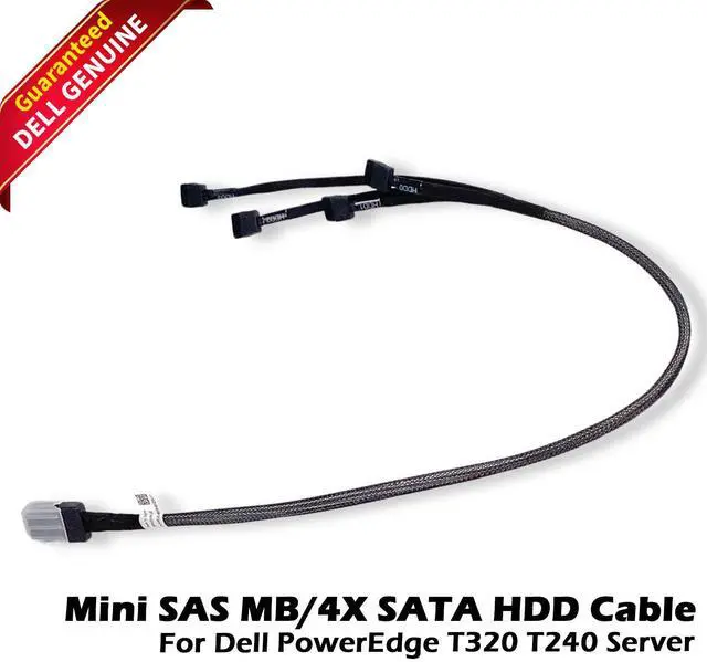 Alt view image 4 of 9 - Dell PowerEdge T320 T240 Server Mini SAS MB/4X SATA HDD Cable VPFJC