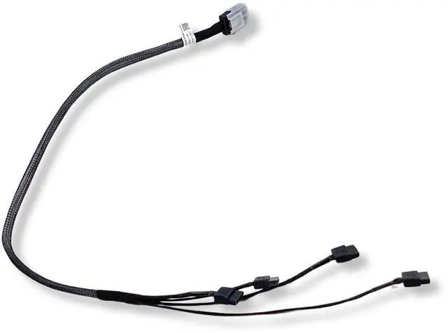 Alt view image 9 of 9 - Dell PowerEdge T320 T240 Server Mini SAS MB/4X SATA HDD Cable VPFJC