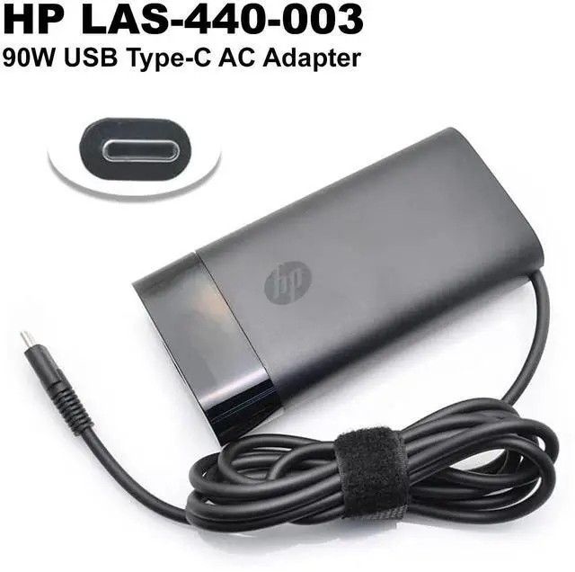 Alt view image 4 of 8 - Genuine 90W USB-C AC Adapter For HP ENVY 15-fe 15-ew 17-cr 17-cw 904144-850
