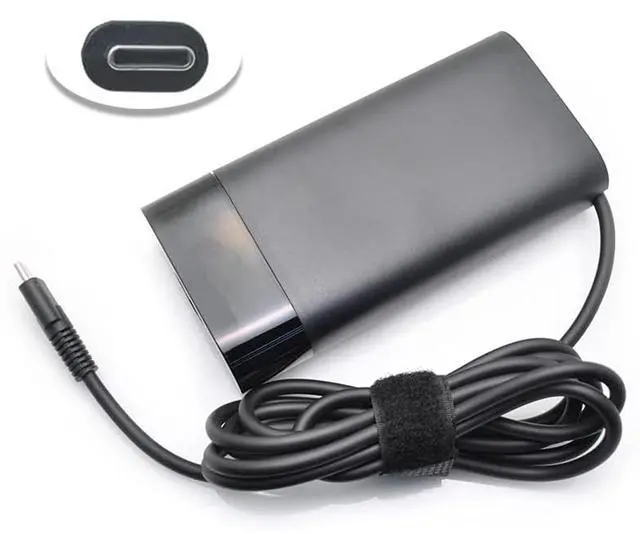 Alt view image 6 of 8 - Genuine 90W USB-C AC Adapter For HP ENVY 15-fe 15-ew 17-cr 17-cw 904144-850