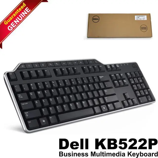 Alt view image 3 of 8 - Dell KB522P Business Multimedia Keyboard Black