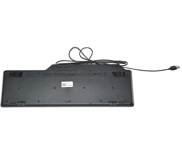 Alt view image 6 of 8 - Dell KB813-BK-US Keyboard with Smart Card Reader - USB - 104-Keys - Black