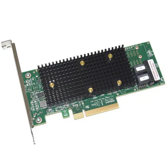 Alt view image 4 of 9 - LSI Broadcom 9400-8i 12Gb/s Tri-Mode SAS SATA PCI-e Hot Bus Adapter