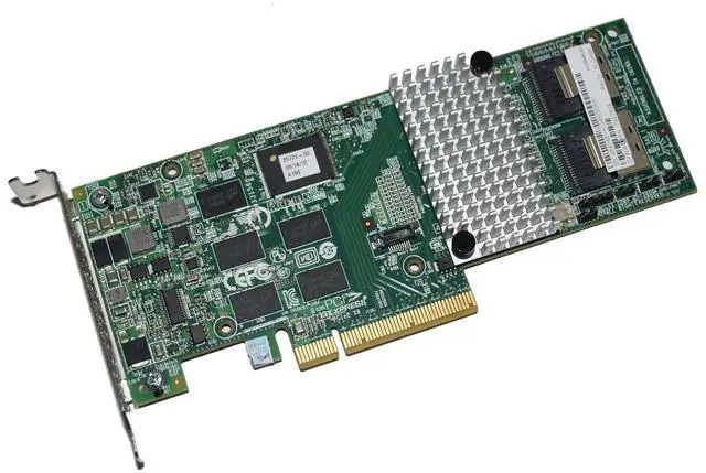 Alt view image 4 of 7 - LSI 9261-8i 8-Port 6GB/s PCI-e 2.0 SAS SATA Mega Raid Controller Card