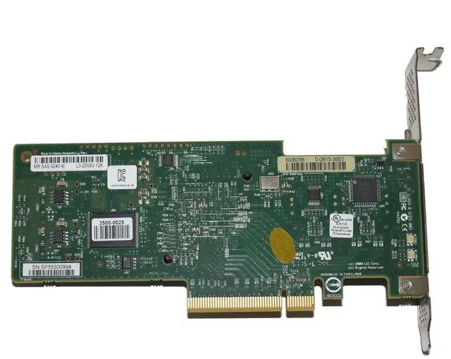 Alt view image 3 of 8 - LSI MegaRAID Internal  Low-Power SATA/SAS 9240-8i 6Gb/s PCI-Express 2.0 RAID Controller Card, Single--Avago Technologies