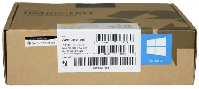 Alt view image 8 of 8 - Jabra Biz 2400 II USB Duo BT Wired Headset