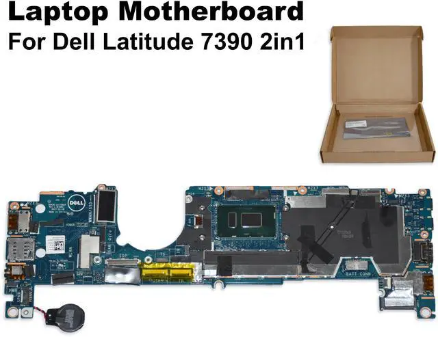 Alt view image 3 of 8 - XMNM2 Latitude 7390 Motherboard w/ i5-8250u CPU 8GB