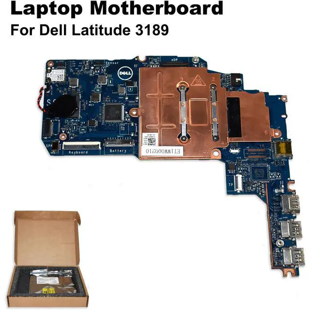 Alt view image 3 of 8 - Dell Latitude 3189 Intel Pentium N4200 CPU 8GB RAM Laptop Motherboard 0D493 Laptop Motherboards