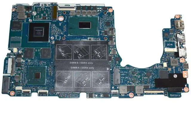 Alt view image 4 of 6 - NBL_N15_MB Dell Inspiron 7590 Intel Core I7-9750H Geforce GTX1050 3GB Motherboard M01WJ Laptop Motherboards