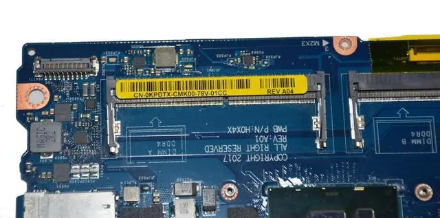 Alt view image 5 of 6 - CDM80 LA-E091P Dell Latitude 5580 Intel Core I7-7600U CPU Laptop Motherboard Kpdtx 0KPDTX Laptop Motherboards