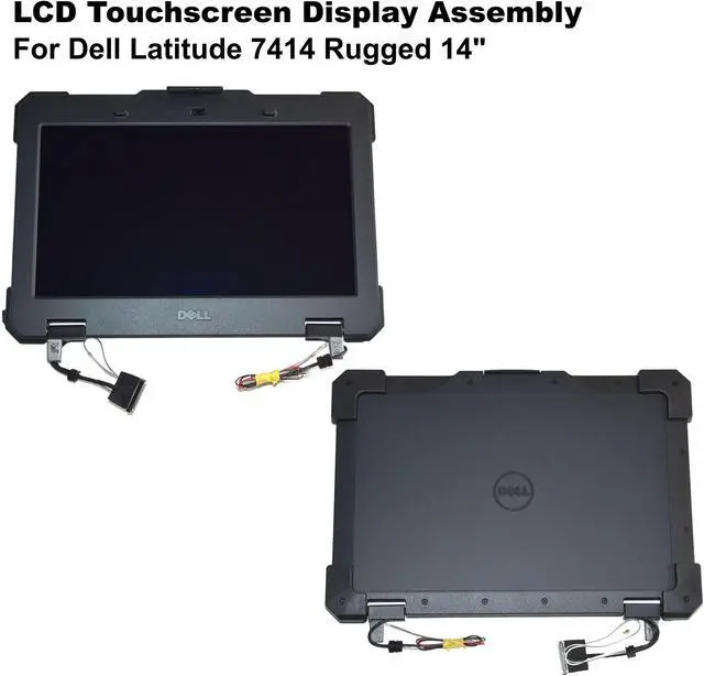 Alt view image 3 of 5 - 6M63N 06M63N CN-06M63N Genuine Dell Latitude Rugged Extreme 7414 14.0" HD Touchscreen Assembly US Laptop LCD Screens