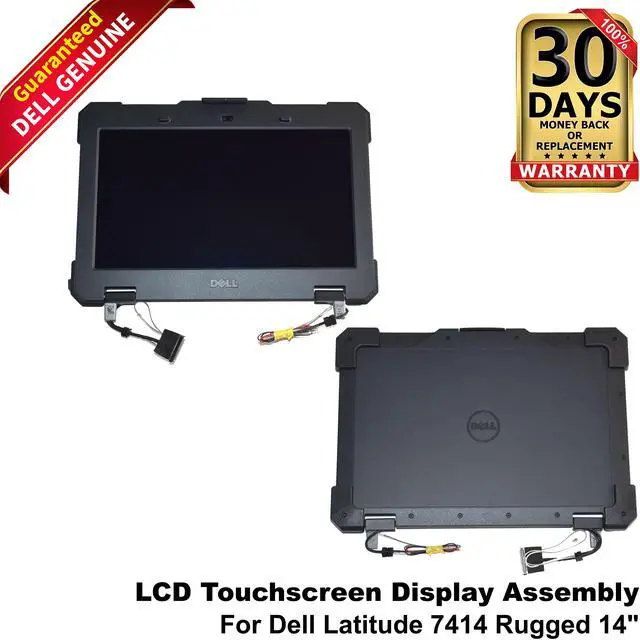 Alt view image 2 of 5 - 6M63N 06M63N CN-06M63N Genuine Dell Latitude Rugged Extreme 7414 14.0" HD Touchscreen Assembly US Laptop LCD Screens