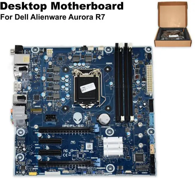 Alt view image 3 of 7 - Dell Alienware Aurora R7 Intel Chipset Z370 Socket LGA1151 Motherboard VDT73 Intel LGA1151 Motherboard