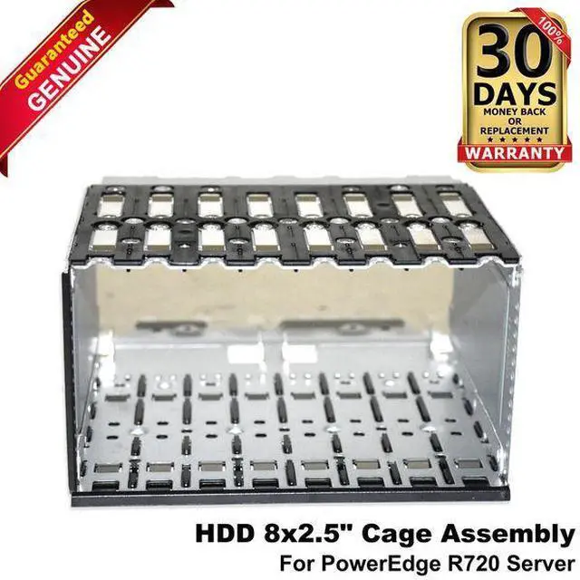 Alt view image 3 of 8 - for Dell PowerEdge R720 R820 N2R9K 0N2R9K Server HDD 8 X 2.5 Inch Cage 16 BAY HDD Backplane Cage Hard Drive Expand Cage