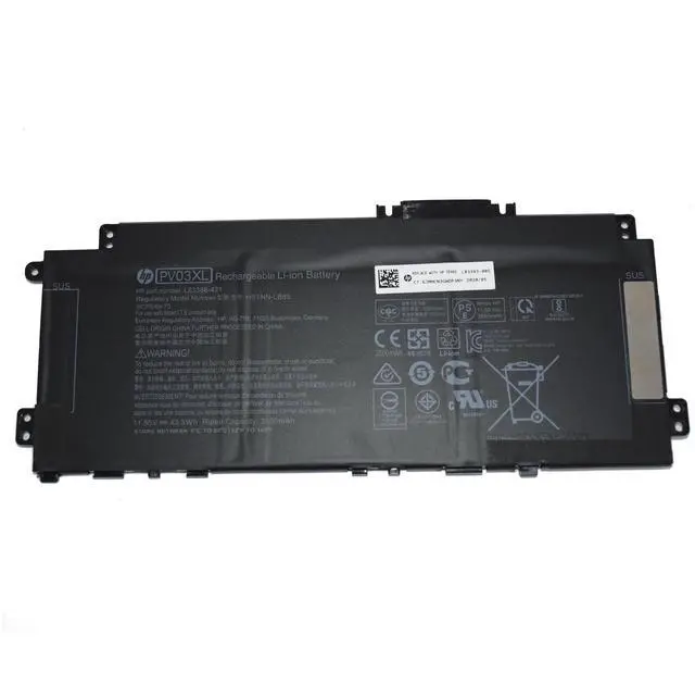 Alt view image 6 of 6 - L43267-005_UB Genuine HP Envy 17-CG 15T-DR 15Z-DS 55.67WH 15.12V 3470MAH Battery L43267-005 Laptop Batteries