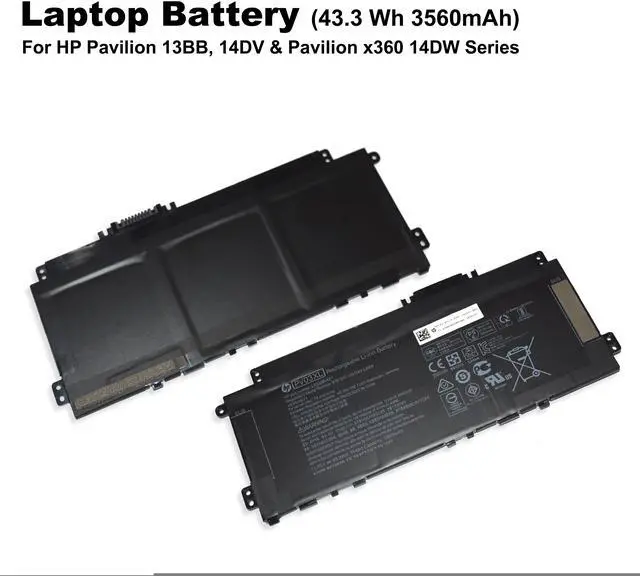 Alt view image 6 of 6 - L83393-005 - HP BATT 3C 43Wh 3.75Ah LI