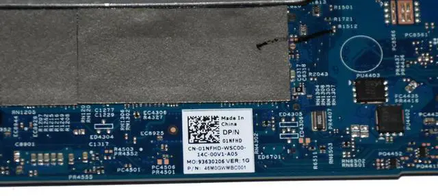 Alt view image 6 of 7 - Dell Inspiron 5391 & Vostro 5391 Intel Core i3 2.1GHz Dual Core CPU DDR3 Laptop Motherboard 1NFHD