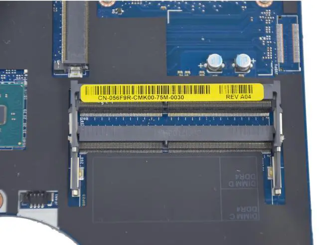 Alt view image 6 of 6 - Dell Precision 15 7520 Intel i7 Quad Core 2.8GHz CPU Laptop Motherboard 56F9R