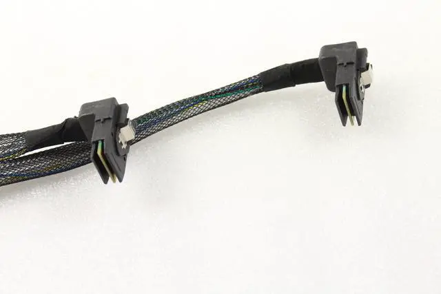 Alt view image 4 of 5 - Dell PowerEdge R720xd PCIe X8 TO BackPlane Dual Mini SAS Cable MJCP4