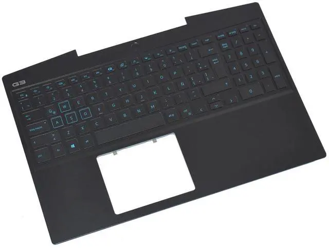 Alt view image 6 of 9 - Dell G Series G5 5500 Palmrest Backlit Keyboard Assembly 3T5PH