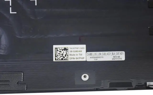 Alt view image 9 of 10 - New Dell OEM Precision 5530 Bottom Base Metal Cover Assembly 7R0RK