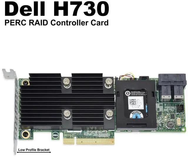 Alt view image 5 of 10 - 5P6JK Dell PERC H730 12Gbps SAS SATA PCI-e 3.0 Raid Controller Card 05P6JK