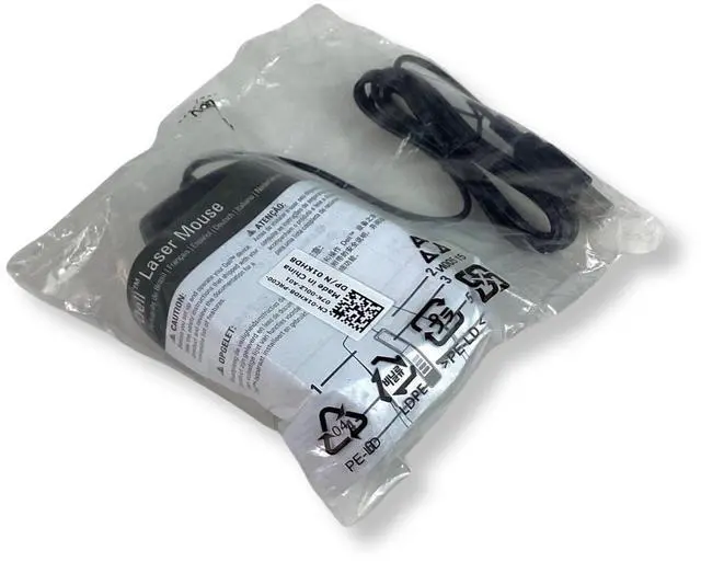 Alt view image 7 of 8 - Original Dell 1KHD8 USB Laser 1600 Dpi 6 Button Y365C K251D Scroll Wheel Mouse