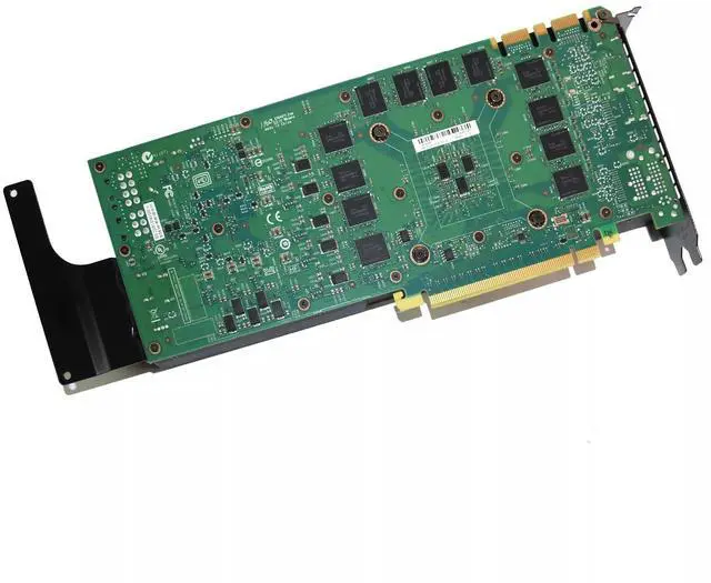 Alt view image 7 of 10 - Nvidia Tesla K40 12GB GDDR5 R730 GPU (KTDCH)