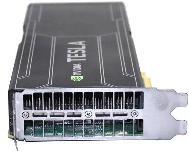 Alt view image 6 of 10 - Nvidia Tesla K40 12GB GDDR5 R730 GPU (KTDCH)