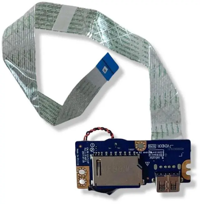 Alt view image 9 of 9 - Dell Inspiron 5575 5570 USB SD Card Reader IO Circuit Board  No ODD PXH3Y
