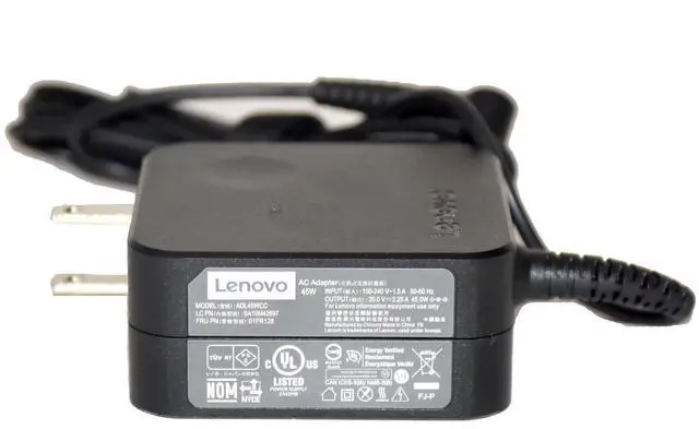 Alt view image 5 of 8 - Original OEM Lenovo Ideapad Yoga 45W Charger ADL45WCC 5A10H43625 PA-1450-55LL
