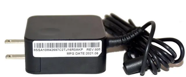 Alt view image 8 of 8 - Original OEM Lenovo Ideapad Yoga 45W Charger ADL45WCC 5A10H43625 PA-1450-55LL