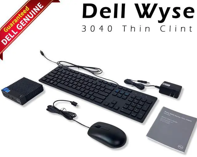 Main image of Dell Wyse 3040 Intel Atom X5-Z835 1.44GHz 2GB Ram 16GB SSD 4K8XT