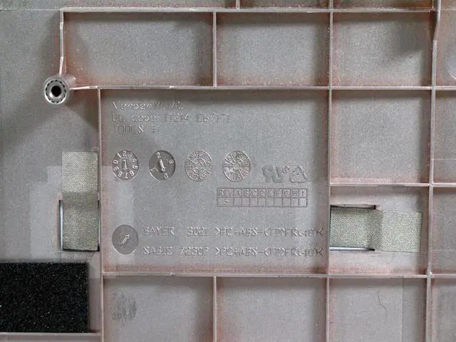 Alt view image 6 of 6 - Dell Vostro 3750 Laptop Trim Bottom Base Cover Assembly Bronze TX3RY 0TX3RY