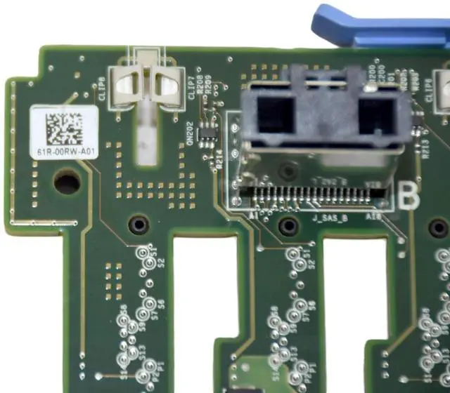 Alt view image 7 of 7 - Dell PowerEdge R20 R820 2.5" SAS Backplane 22FYP