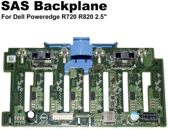 Alt view image 2 of 7 - Dell PowerEdge R20 R820 2.5" SAS Backplane 22FYP