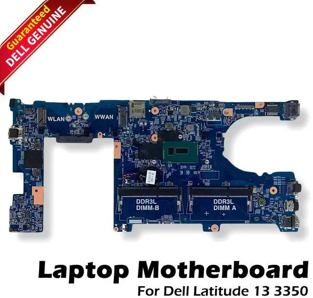 Main image of Dell OEM Latitude 3350 Motherboard with 2.2GHz i5-5200U Processor JV3DW