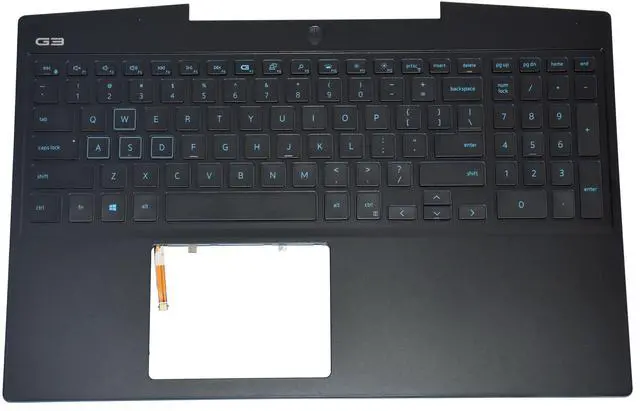 Alt view image 3 of 6 - Dell G Series G3 3590 Laptop Palmrest Keyboard Assembly 0JP6X
