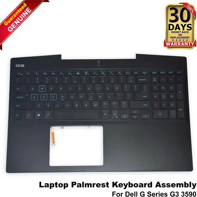 Main image of Dell G Series G3 3590 Laptop Palmrest Keyboard Assembly 0JP6X