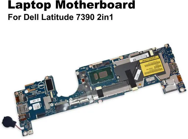 Alt view image 2 of 7 - Dell Latitude 7390 2in1 Intel i7-8650U 16GB Laptop Motherboard 2PK0W