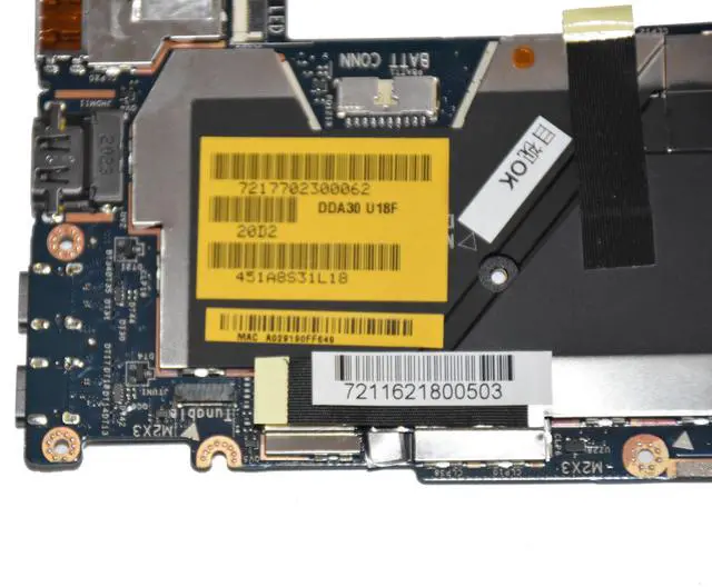 Alt view image 7 of 7 - Dell Latitude 7390 2in1 Intel i7-8650U 16GB Laptop Motherboard 2PK0W
