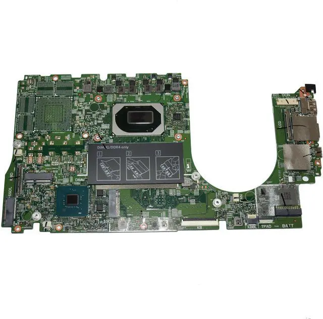 Alt view image 3 of 6 - Dell Inspiron 7501 Intel Core i5-10300H 2.5 GHz DDR4 Laptop Motherboard 41C82