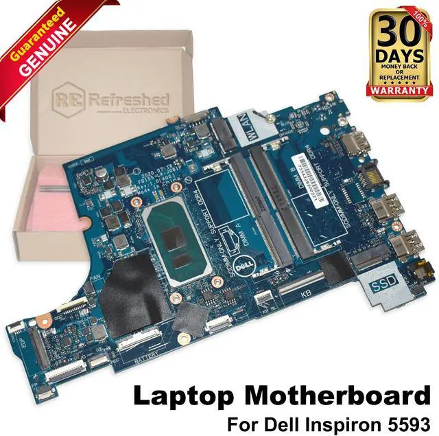 Main image of Dell Inspiron 5593 Intel Core i5-1035G1 1.0GHz  Laptop Motherboard 47MF0