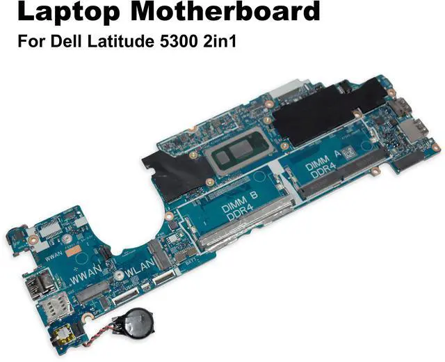 Alt view image 2 of 6 - Dell Latitude 5300 2in1 Intel i7-8665U 1.9Ghz Laptop Motherboard 4DMYY