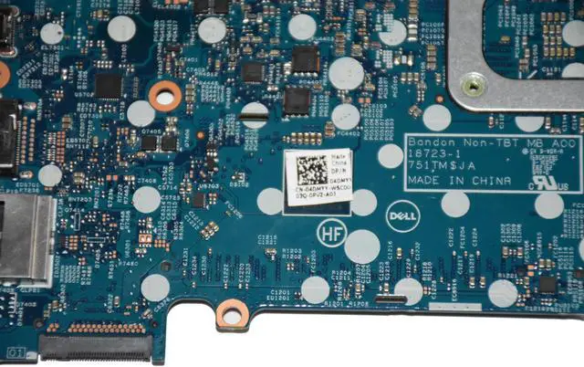 Alt view image 6 of 6 - Dell Latitude 5300 2in1 Intel i7-8665U 1.9Ghz Laptop Motherboard 4DMYY