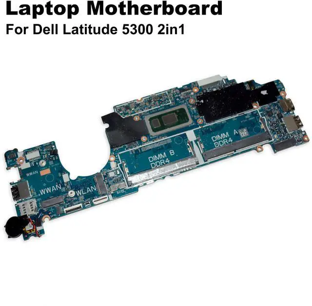 Alt view image 2 of 6 - Dell Latitude 5300 2in1 i7-8665U Laptop Motherboard 5PW9V