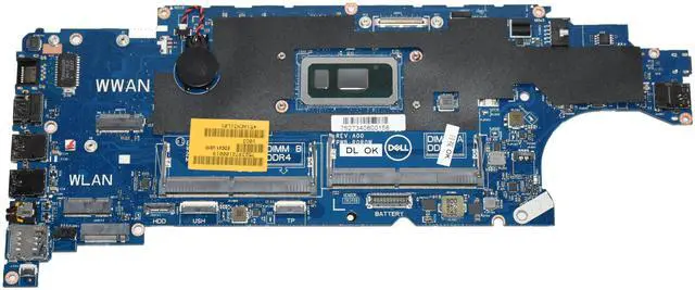 Alt view image 3 of 7 - Dell Latitude 5400 i5-8365U 1.60 Ghz Laptop Motherboard 5T75M