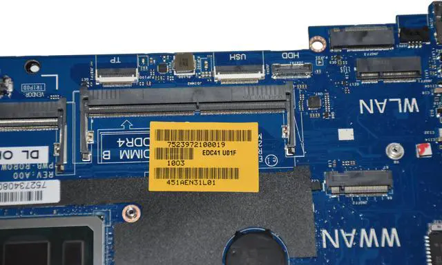 Alt view image 7 of 7 - Dell Latitude 5400 i5-8365U 1.60 Ghz Laptop Motherboard 5T75M