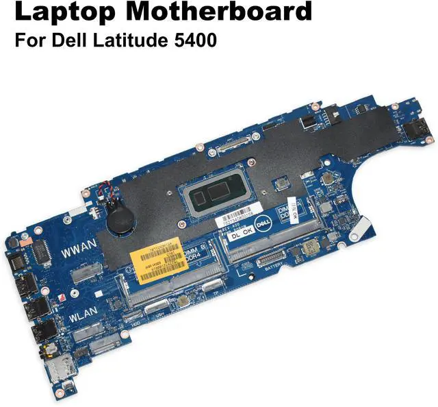 Alt view image 2 of 7 - Dell Latitude 5400 i5-8365U 1.60 Ghz Laptop Motherboard 5T75M
